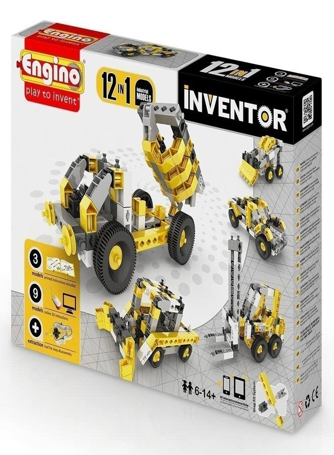 Engino Pico Industrial 12 Models, Multi Color - Image 1